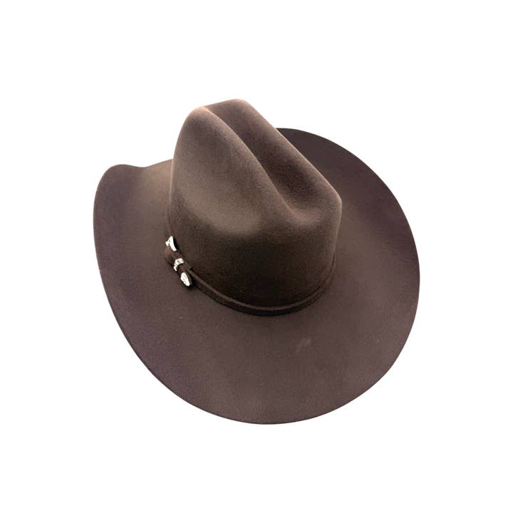 American Hat Makers - Wholesale Cowboy Hat - Unisex - 100% Wool Felt Cowboy Hat - Style Gunslinger5