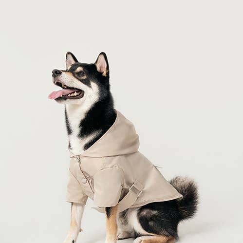 Raincoat - Beige for wholesale by PEHOM