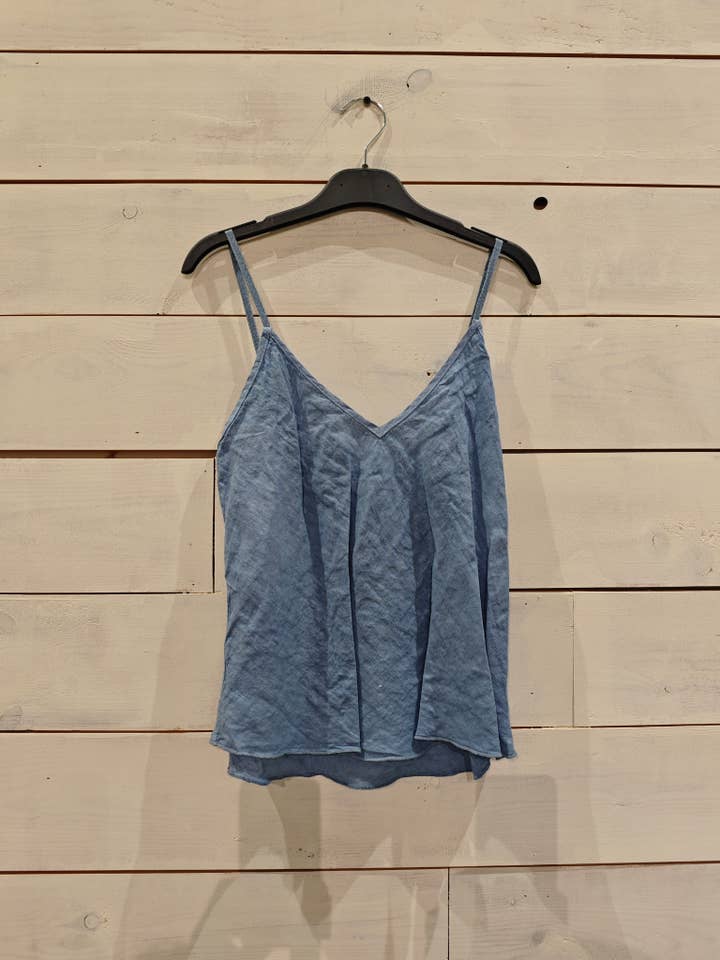 Linos y Textiles - Wholesale Tank Top - Women's - REF 22943 100% LINEN TANK TOP13