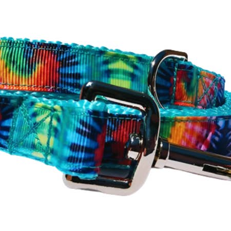 Rocky Mountain Hound - Wholesale Halsband - Hond - 3/4" Tie-dye hondenhalsband, riem of martingale3