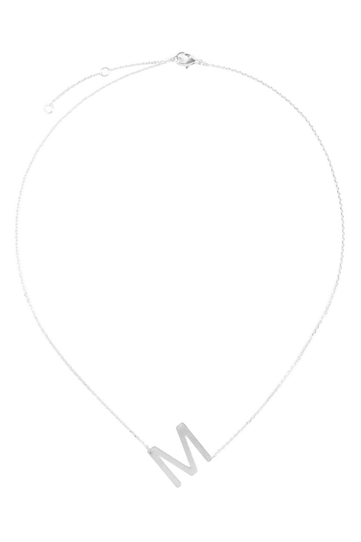 MYS Wholesale Inc - Wholesale Pendant/Charm Necklace - Initial Rough Finish Chain Necklace13