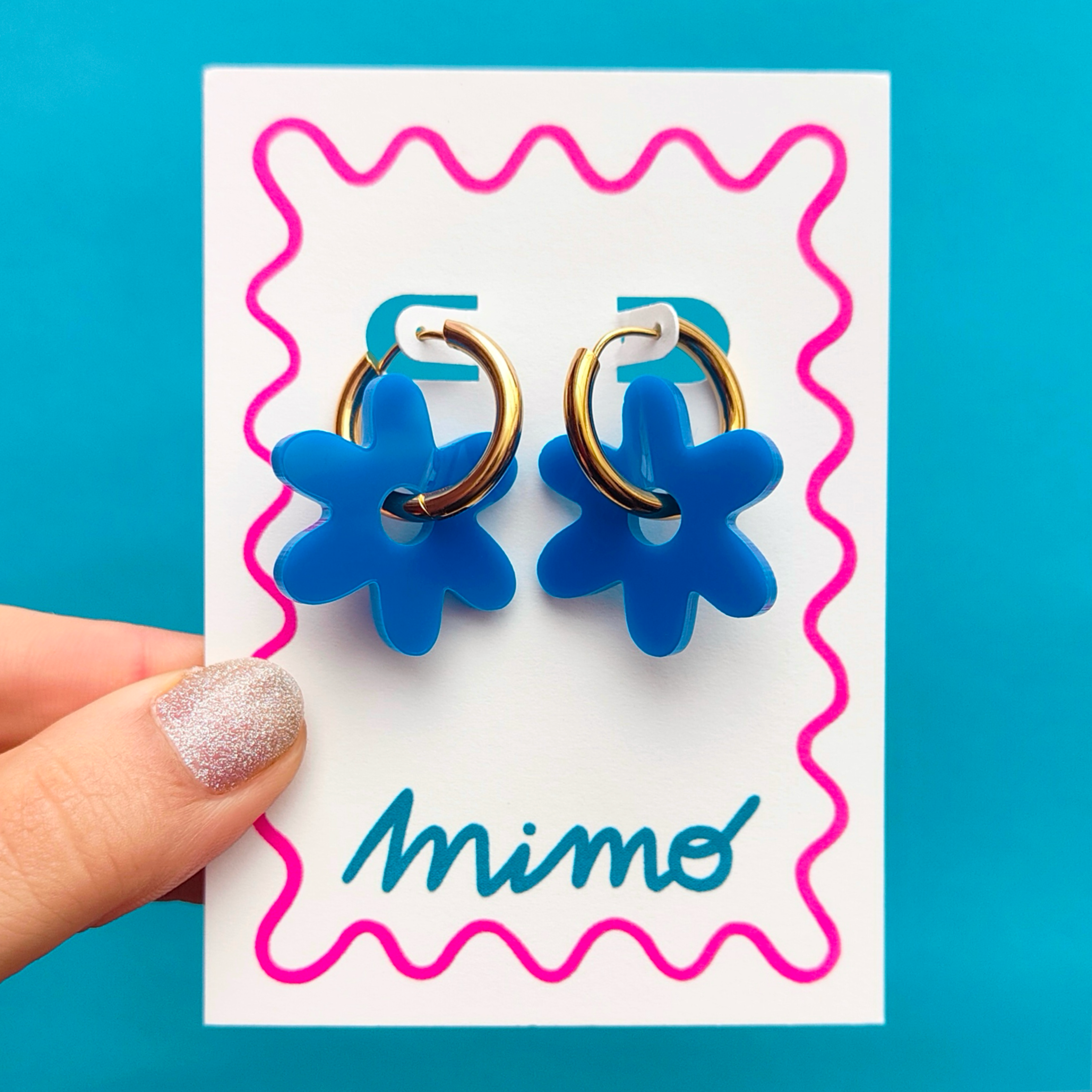 Mimo – wholesale Hoop earrings – Wholesale Flower Hoop Earrings18
