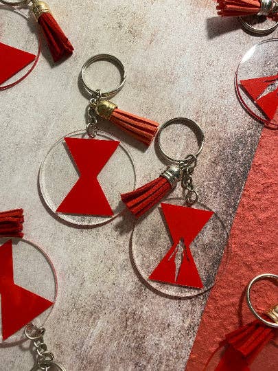 Black Widow Keychain for wholesale by Lil Magic Store