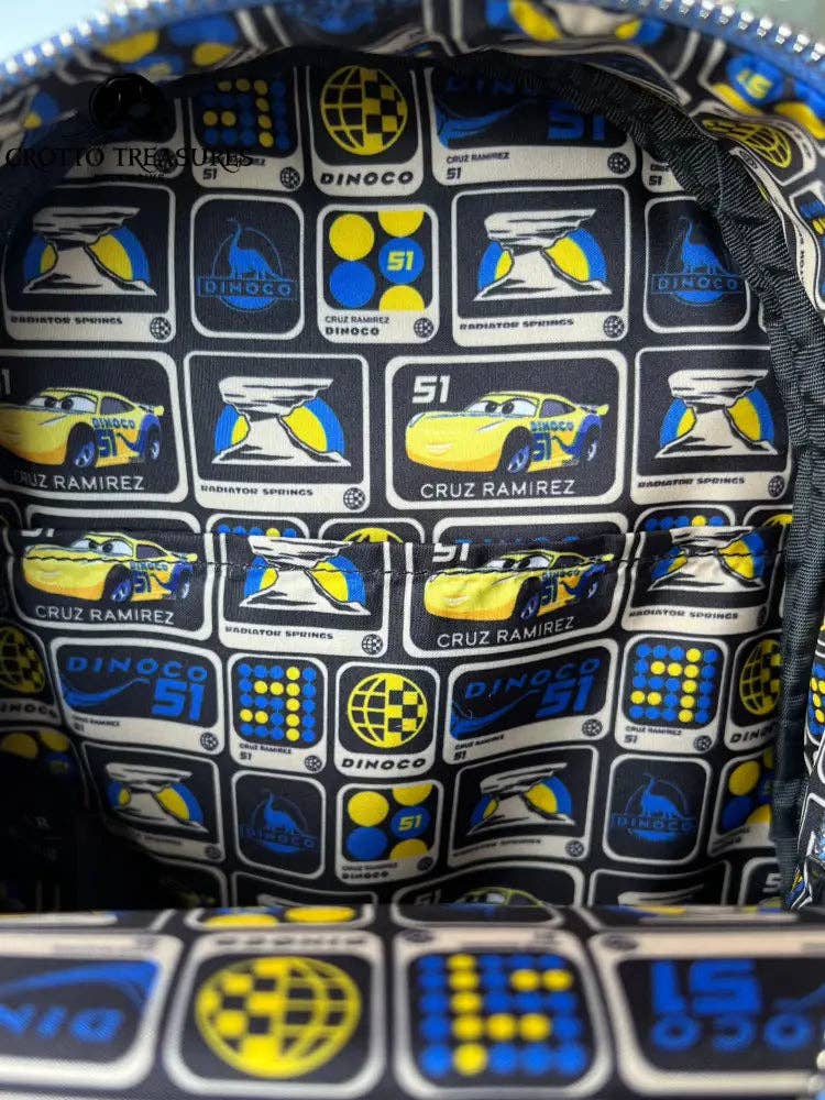 Grotto Treasures – Großhandel Rucksack – Unisex – Grotto-Schätze Exklusiv - Loungefly Disney Pixar Cars Cruz Ramirez Cosplay Mini-Rucksack5