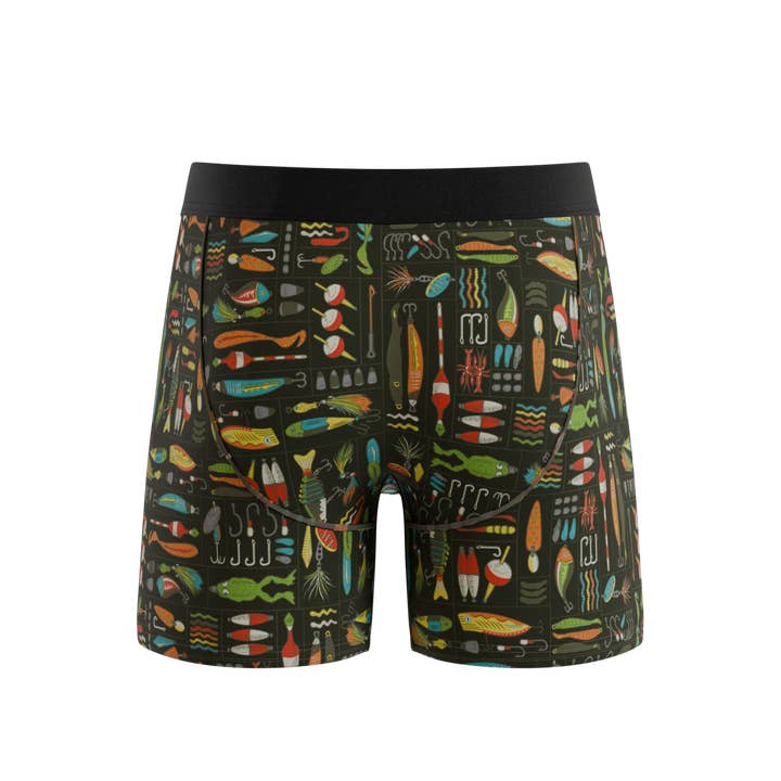 Shinesty, Inc - Wholesale Underwear - Men's - The Reel Nice | Bait Box Ball Hammock® Pouch Underwear With Fly4