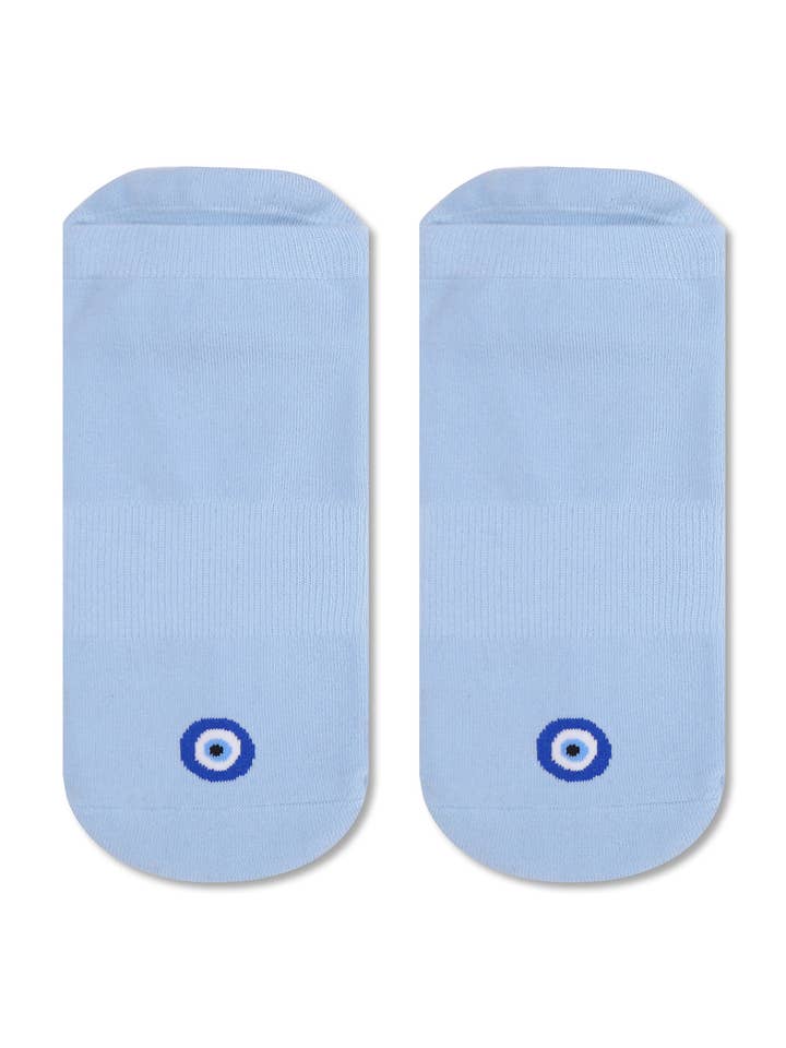 Evil Eye Full Foot Grip Sock for wholesale by Pointe Studio