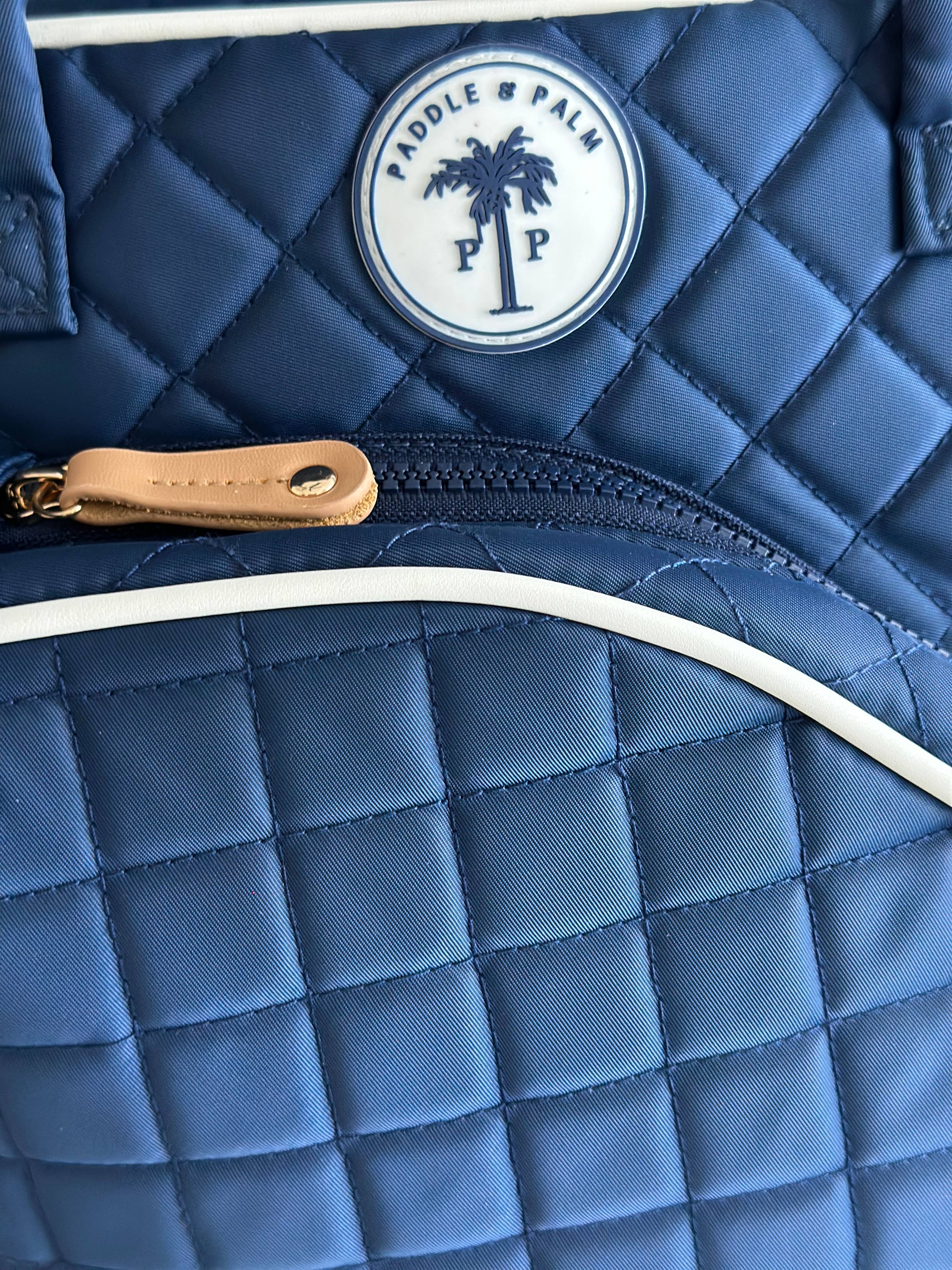 Paddle & Palm Pickleball - Wholesale Sports Bag - Unisex - Pickleball Tote Bag Genuine Leather Accents Waterproof! 5