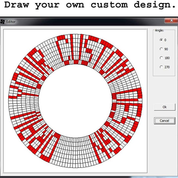 AZ Trading & Import (Toys, RC Toys & More) - Wholesale Handheld Electric Fan - LED Fan (Red)4