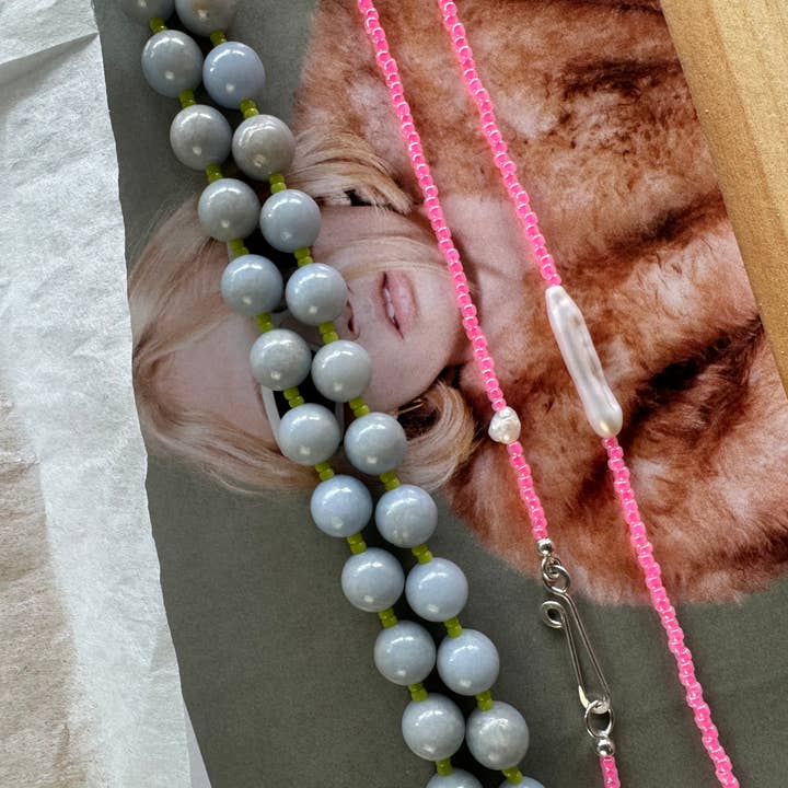 Millhouse Collection - Wholesale Beaded/Pearl Necklace - The Ama Necklace