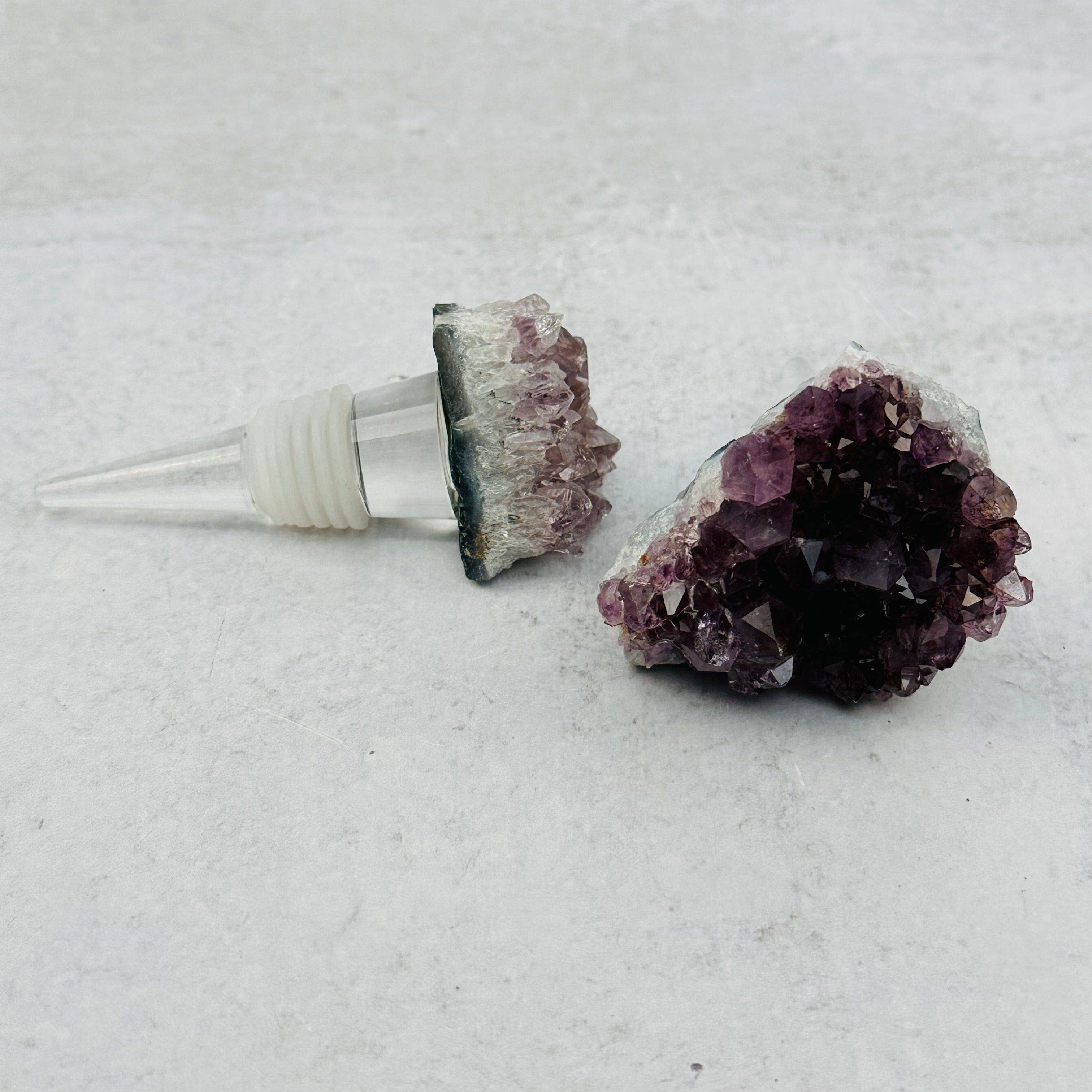 Rock Paradise - Wholesale Wine Stopper - Crystal Bottle Stopper Amethyst Wine Stopper- Crystal Quartz Collection - Feng Shui11