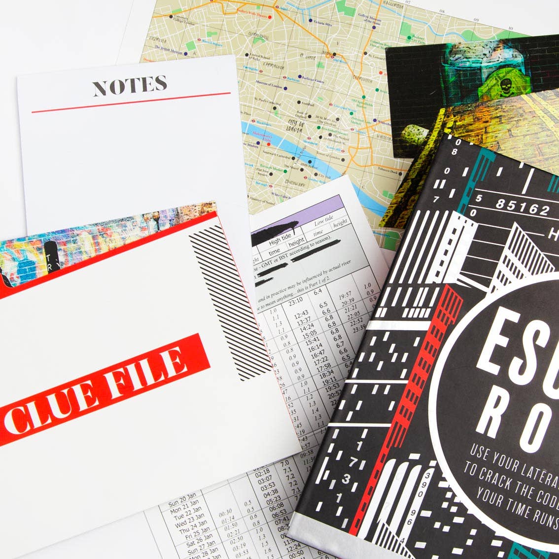 Talking Tables USA - Home, Party, Games and Seasonal Decor - Wholesale Board Game - Escape Room London Edition | Everyday Games |6