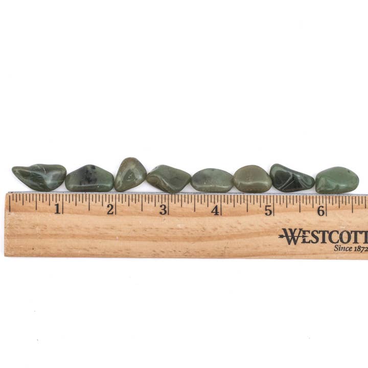 Tree of Life Gems - Vendita all'ingrosso Pietra/cristallo spirituale - NUOVO! Calcedonio verde burattato piccolo
