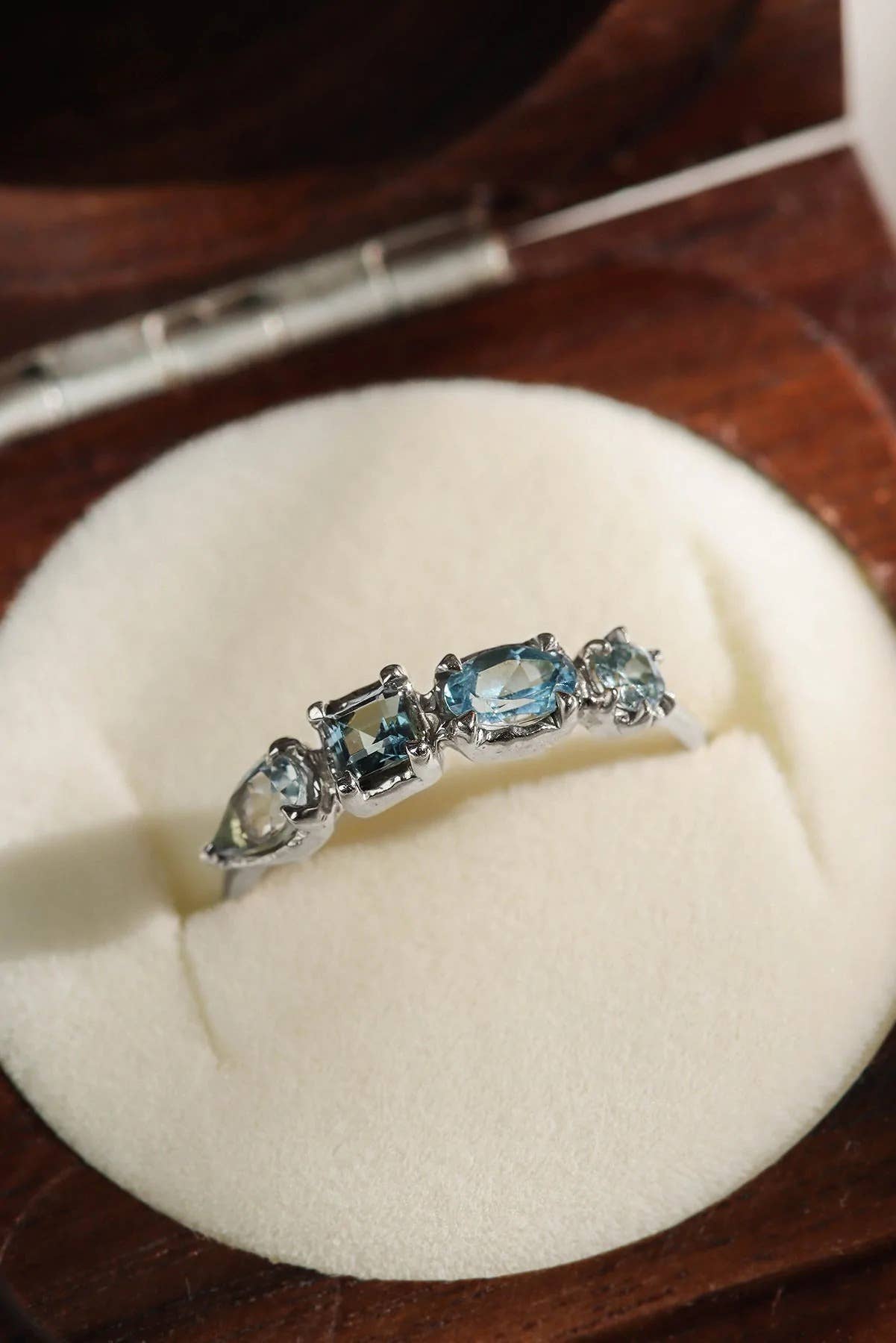 Lacee Alexandra Jewelry – wholesale Multi-stone ring – Oceanic Gemstone Ring4