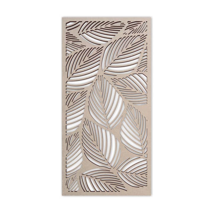 Latex de feuilles de bois - Art mural mandala pour décoration intérieure pour la vente par Jess and Jessica