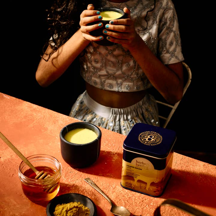 Herbs & Kettles - Wholesale Health/Detox Tea - Calming Golden Latte4