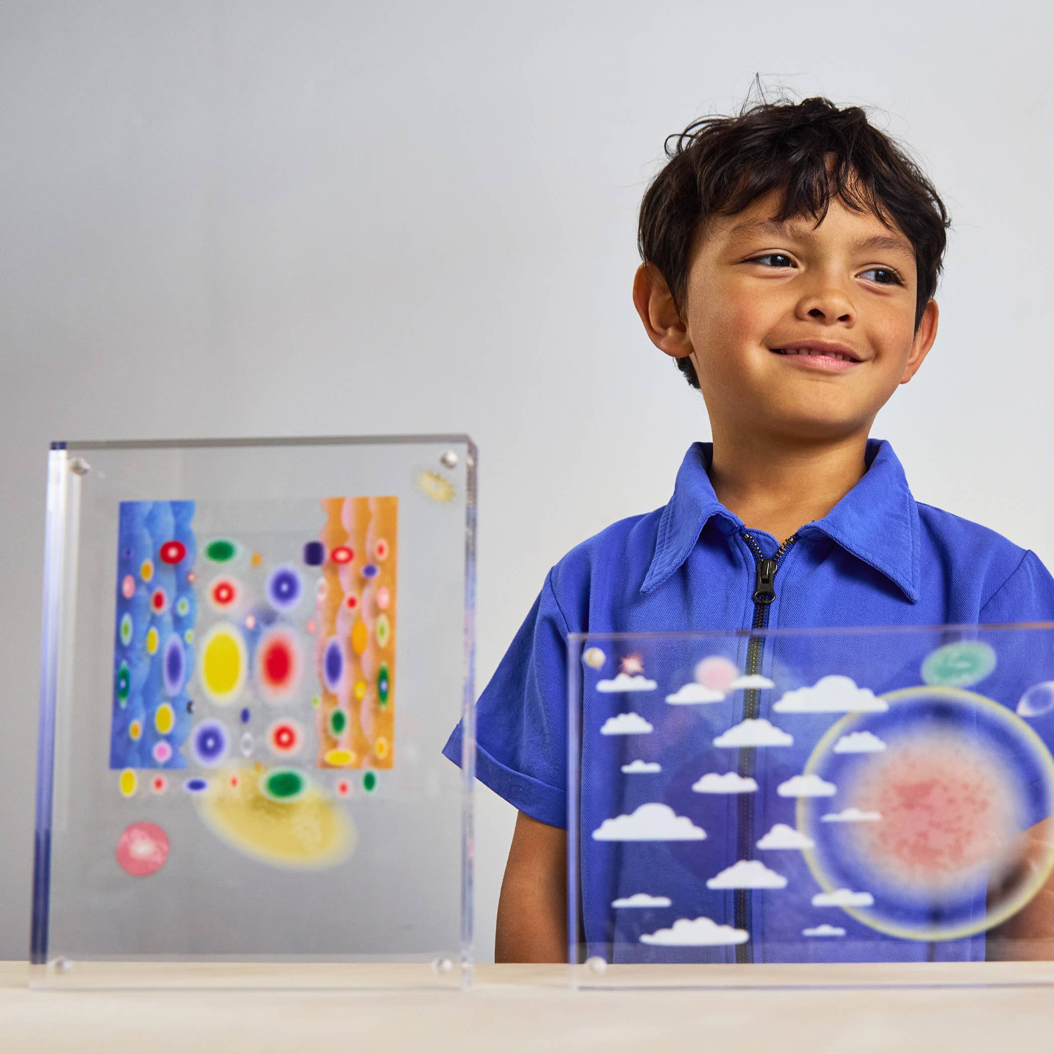 MAJO IDEAS – wholesale DIY craft kit – Child – VOL ①② — OP ART Sticker Based Art Pack21