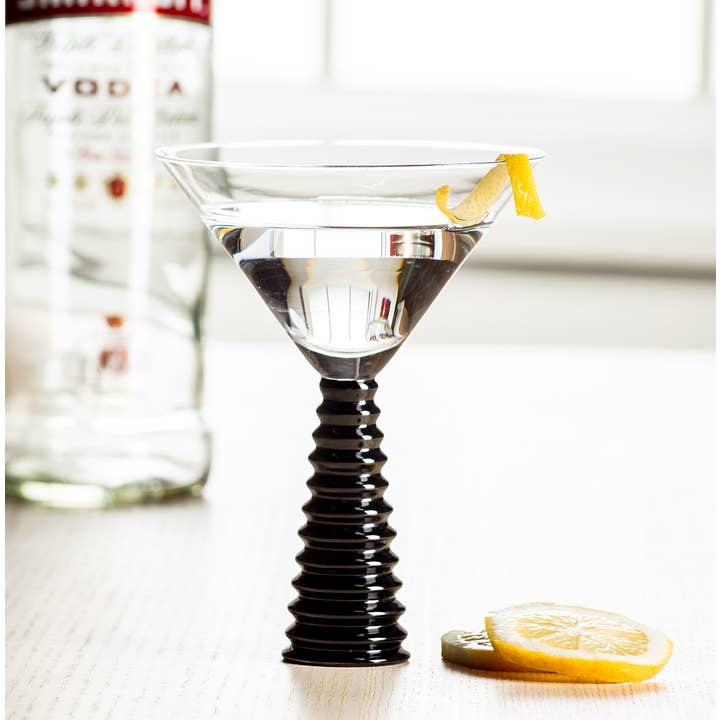 Abbott - Wholesale Cocktail/Liquor Glass - Stack Base Martini-5.5"H(8oz)