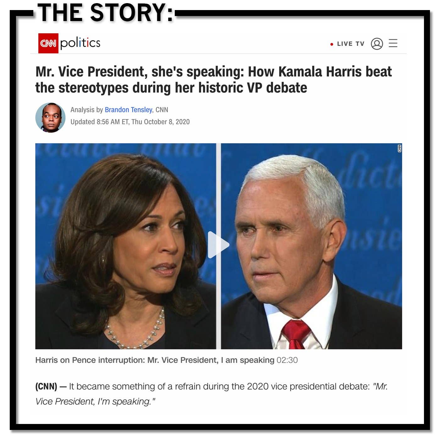 RAYGUN - Wholesale T-shirt met print - Uniseks - Kamala Harris: Ik spreek tekst t-shirt3