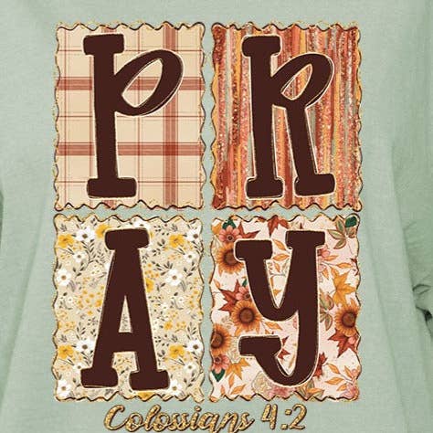 Wholesale Accessory Market - Wholesale Sublimation Transfer - Fall Floral Pray Ready To Press DTF Transfer