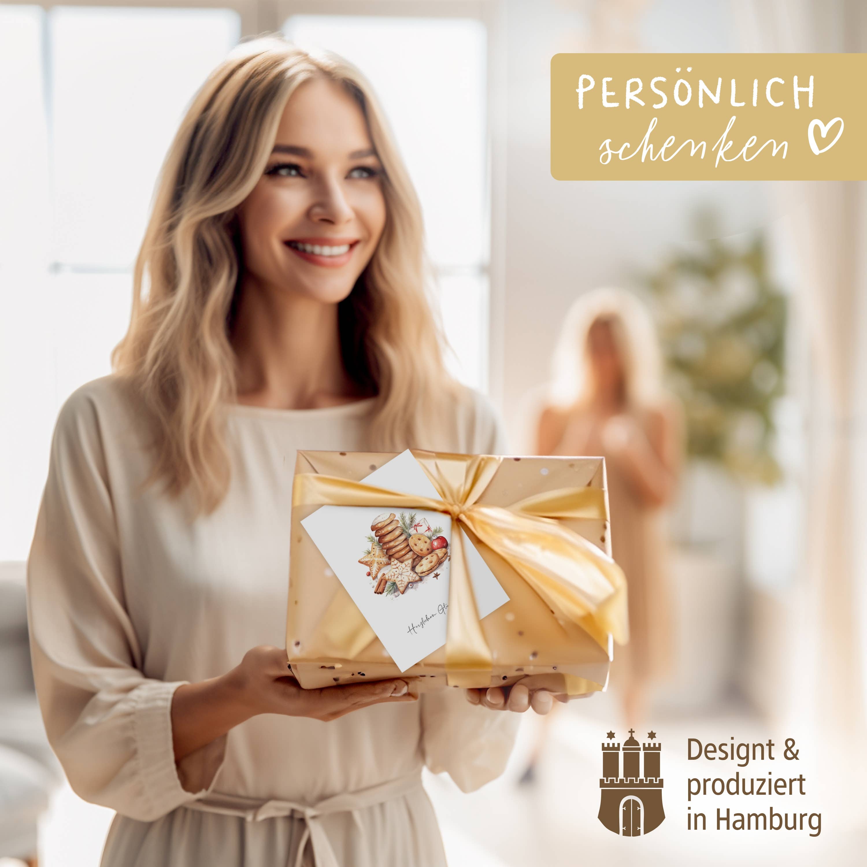 LOViLEE - Wholesale Christmas card - Gingerbread House | Christmas Card Postcard | No. WP-AC-052