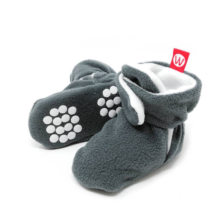 Wrapables.com - Wholesale Booties - Baby - Wrapables Fleece Baby Booties with Anti-Skid Bottoms25