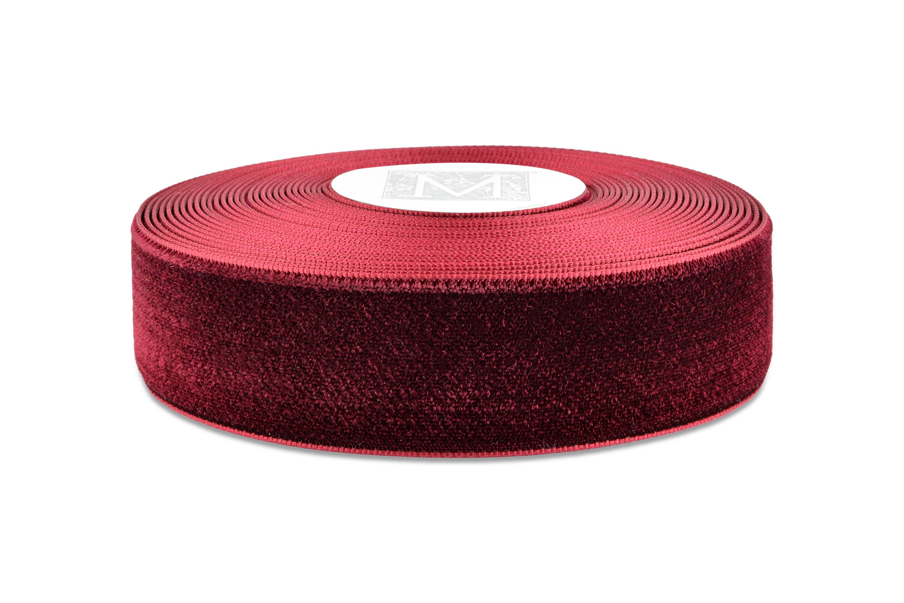 MIDORI Inc. – wholesale Ribbon – Gift wrapping – Velvet Satin Ribbon - Wine Velvet/Wine Satin0