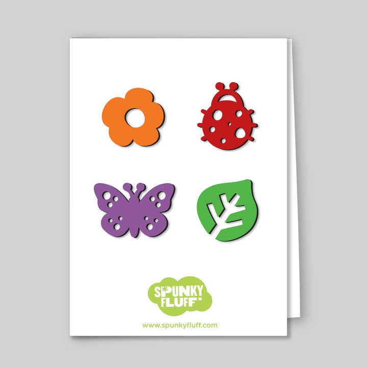 Magnets Summer Elements en édition limitée, mini-aimants d'été pour la vente par Spunky Fluff