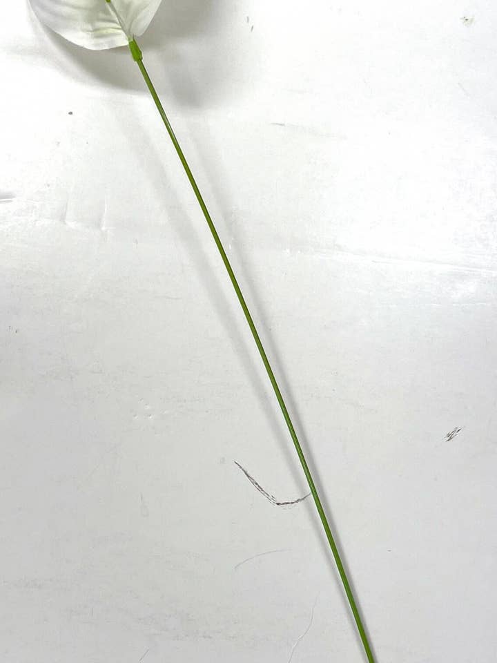 Spathiphyllum simple en soie d'amidon, blanc pour la vente par Cappel's Inc.