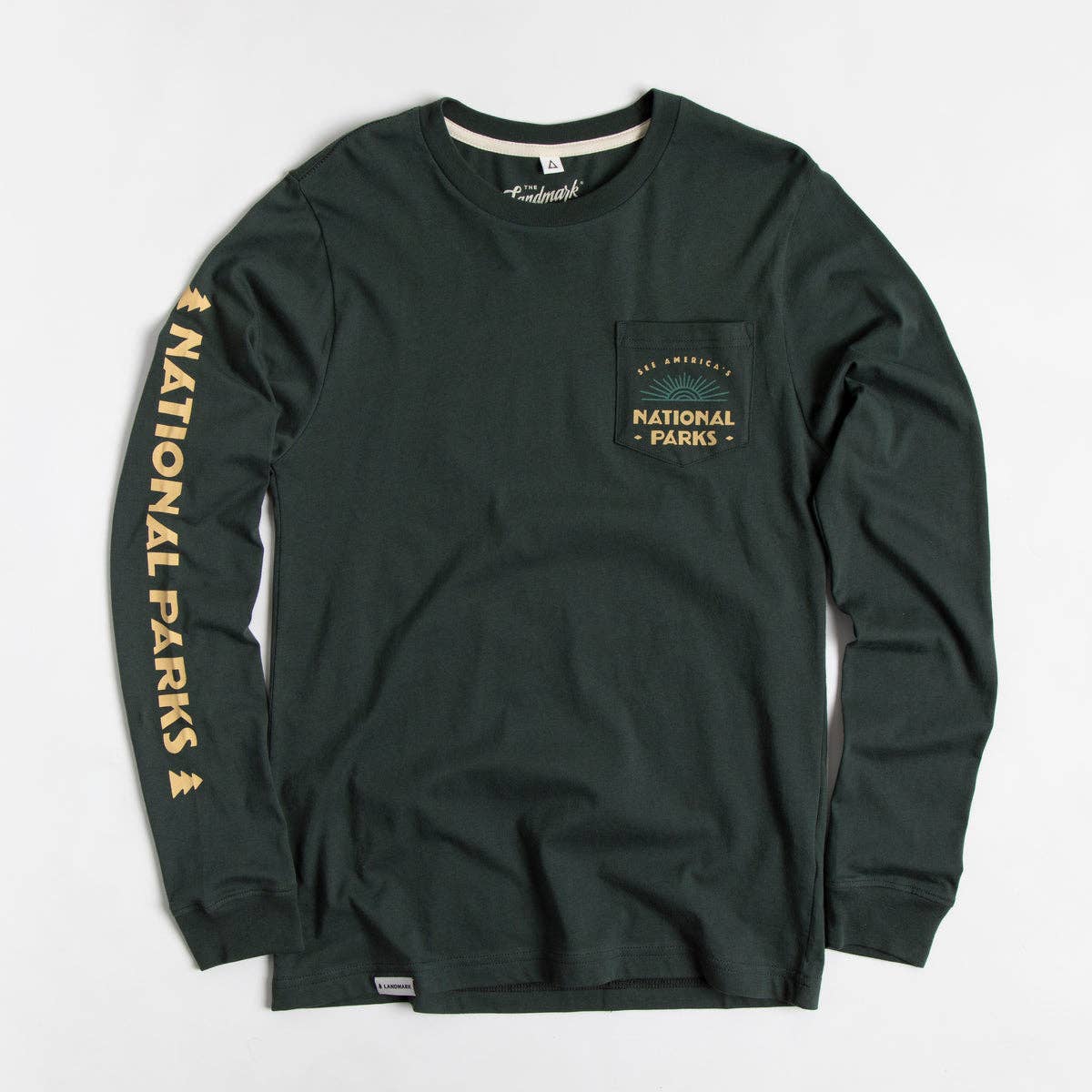 The Landmark Project - Wholesale Screen Printed T-Shirt - Unisex - See America's National Parks Unisex Long Sleeve Tee w/ Pocket6