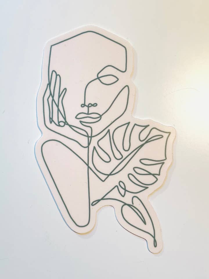 Plant Sticker for wholesale by Mercedes Tabish Illustration