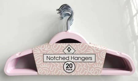 Concepts In Time - Wholesale Clothes hangers - Concepts 20pk Notched Plastic Hangers – Durable1