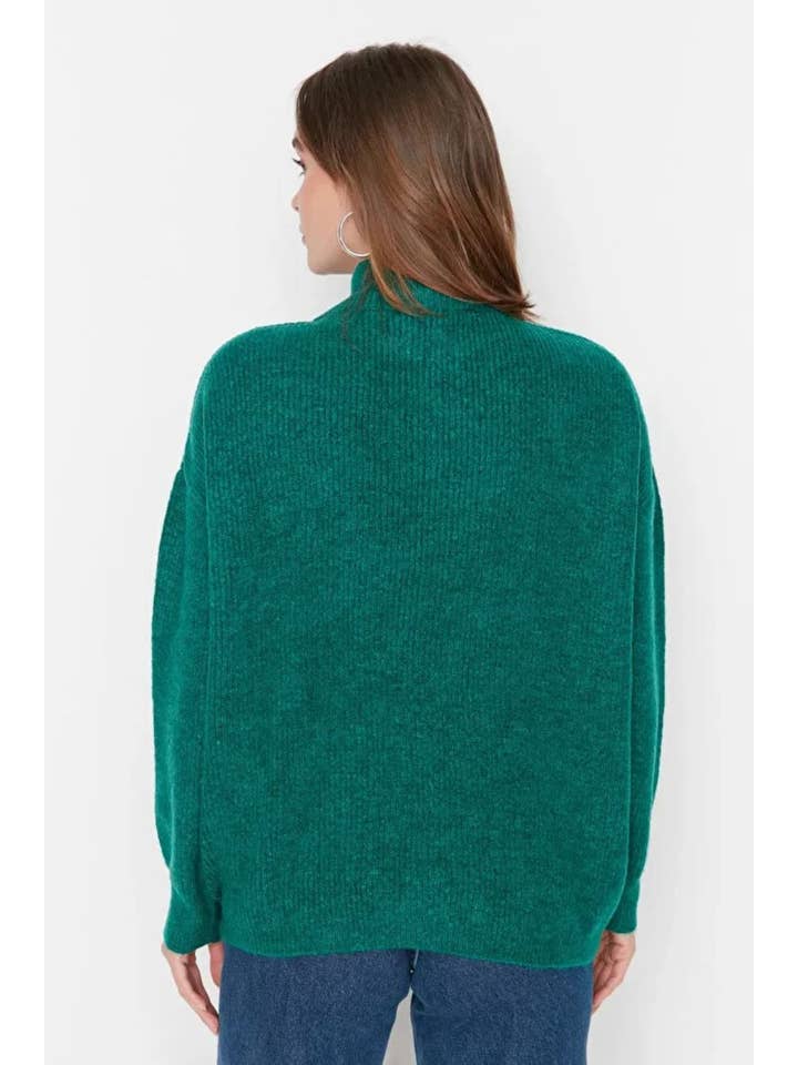 Hoxton Gal – wholesale Knitted jumper – Women′s – Soft-Textured Zip-Up Knit Sweater29