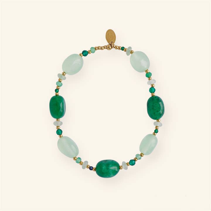 Green Paradise Bracelet for wholesale by Mable Happiness