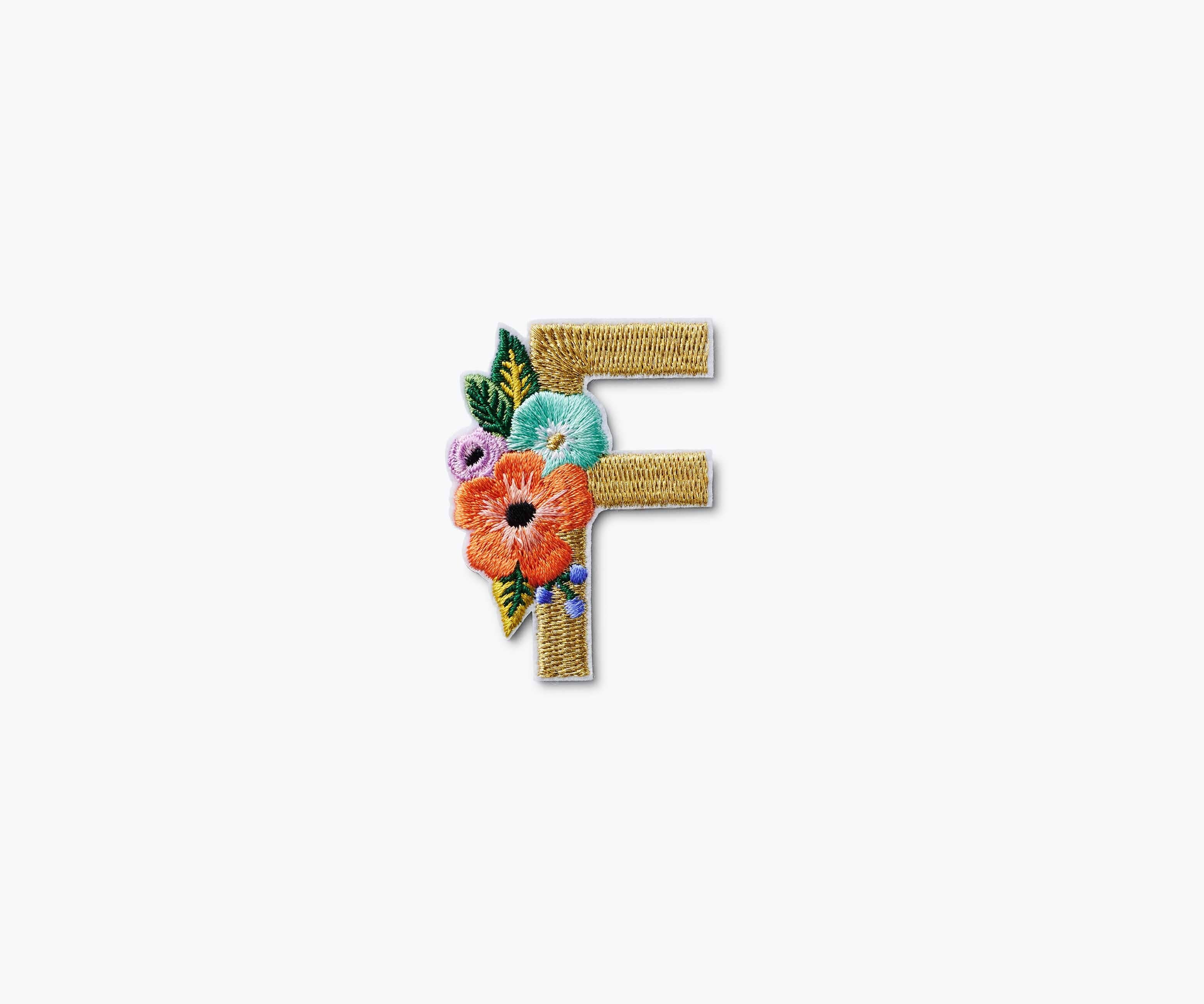 Rifle Paper Co. - Wholesale Patch - Garden Party Monogram Patch9