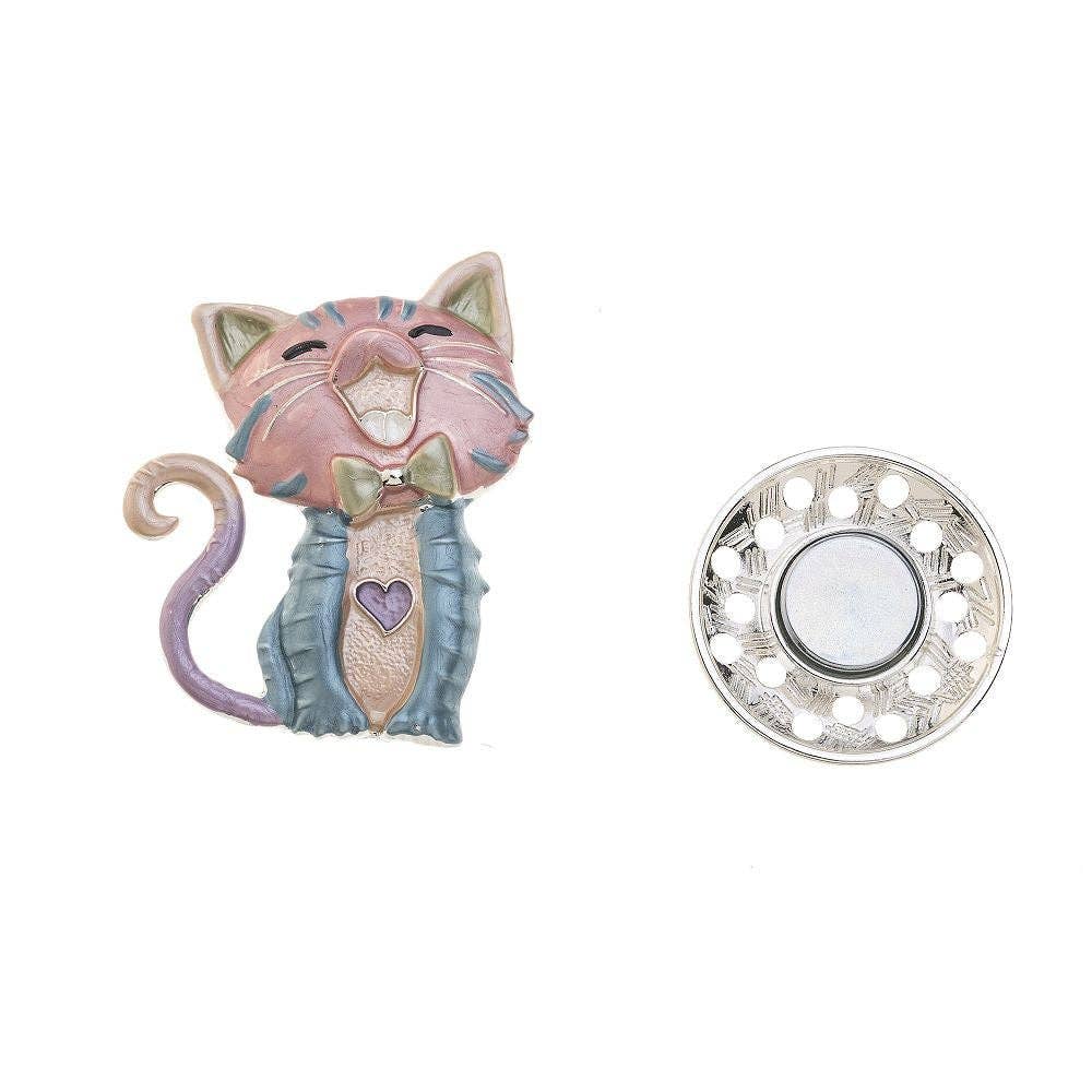 Fox by Ren GmbH - Venta al por mayor Broches - Broche con forma de gato0