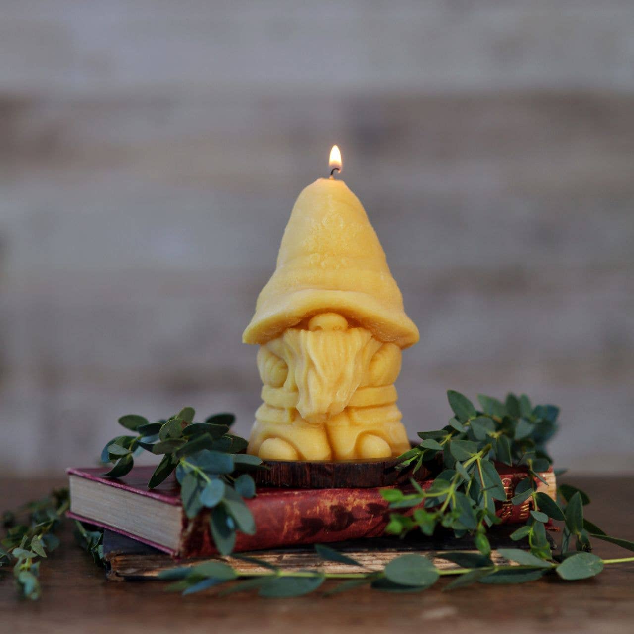 Big Dipper Wax Works - Wholesale Novelty Candle - Holiday Gnome Candle – Large – 100% Pure Beeswax3