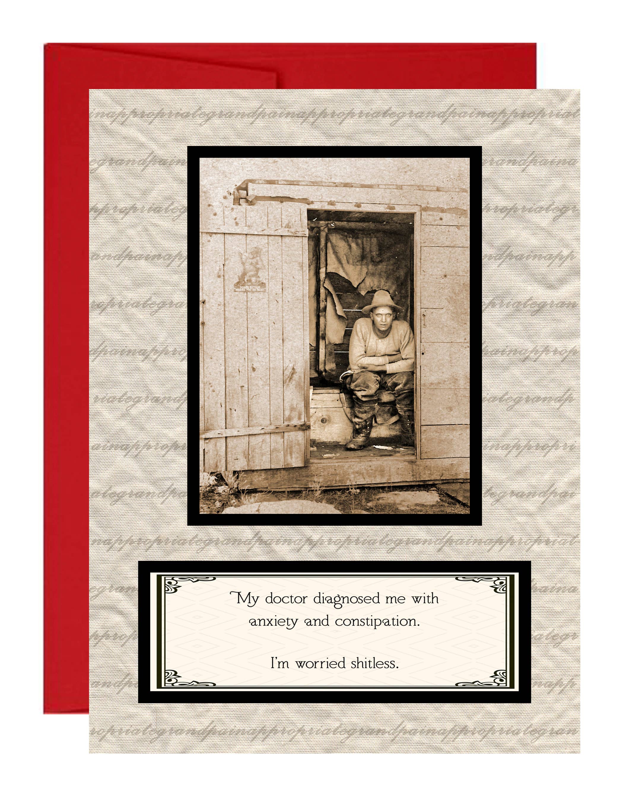 Inappropriate Grandpa Cards - Wholesale Everyday Greeting Card - Just Funny - My Doctor Diagnosed Me1