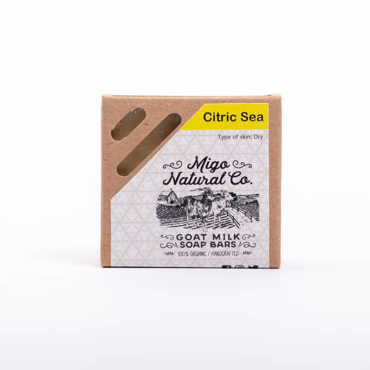 Citric Sea Soap for wholesale by Migo Natural Co.