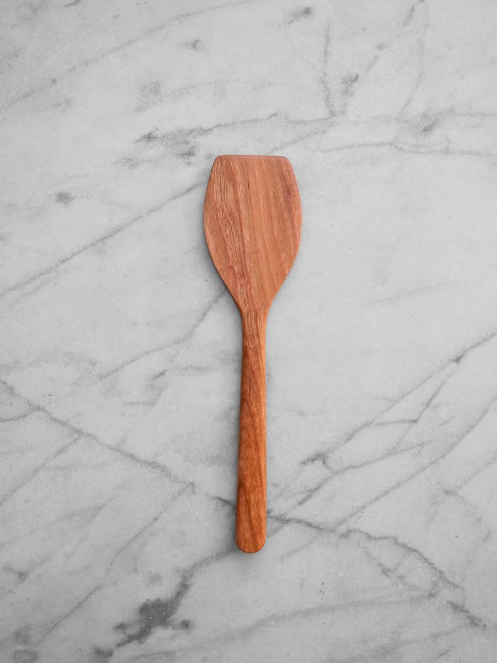 Flat Line - OG Spatula - Cherry Wood for wholesale by Four Leaf Wood Shop
