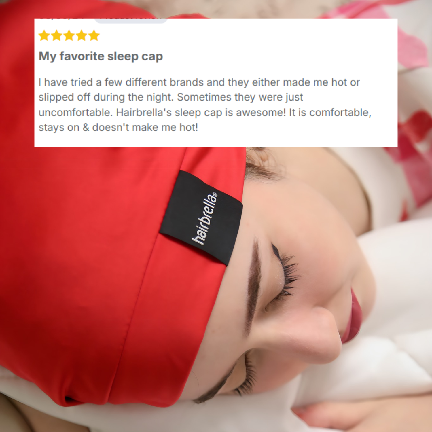 Hairbrella – Großhandel Schlafhaube/Bonnet – Damen – Hairbrella Schlafhaube mit Satin-Innenseite19