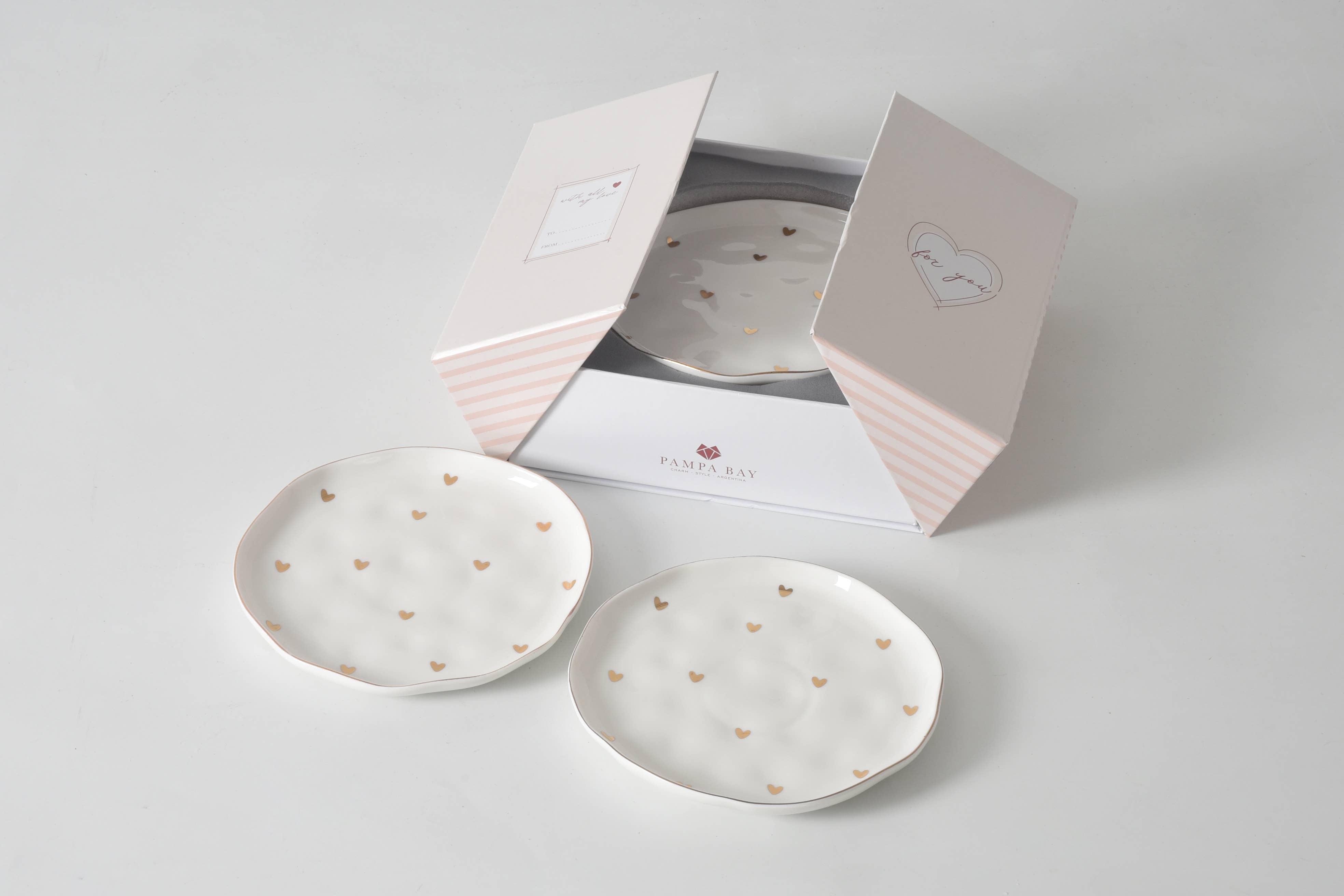 Pampa Bay - Venta al por mayor Plato grande - Juego de 4 platos de postre