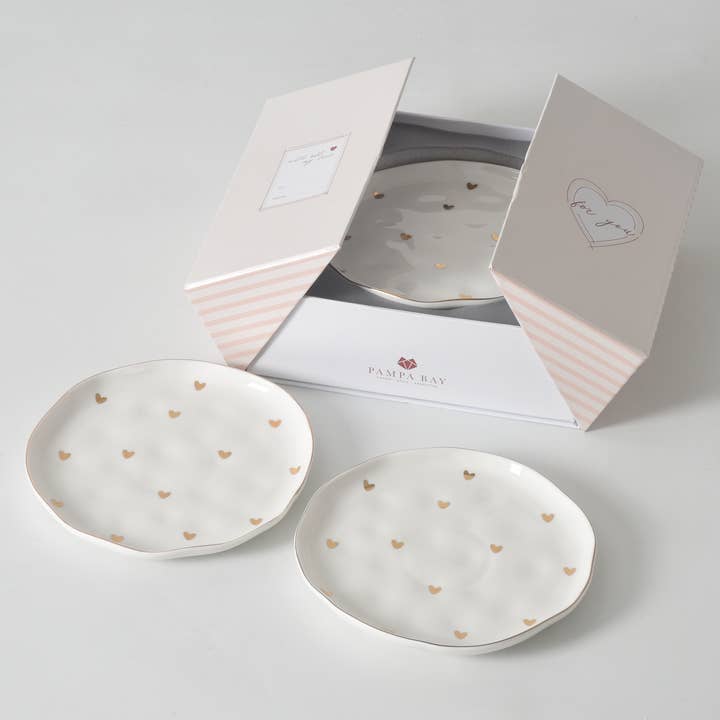 Pampa Bay - Venta al por mayor Plato grande - Juego de 4 platos de postre0