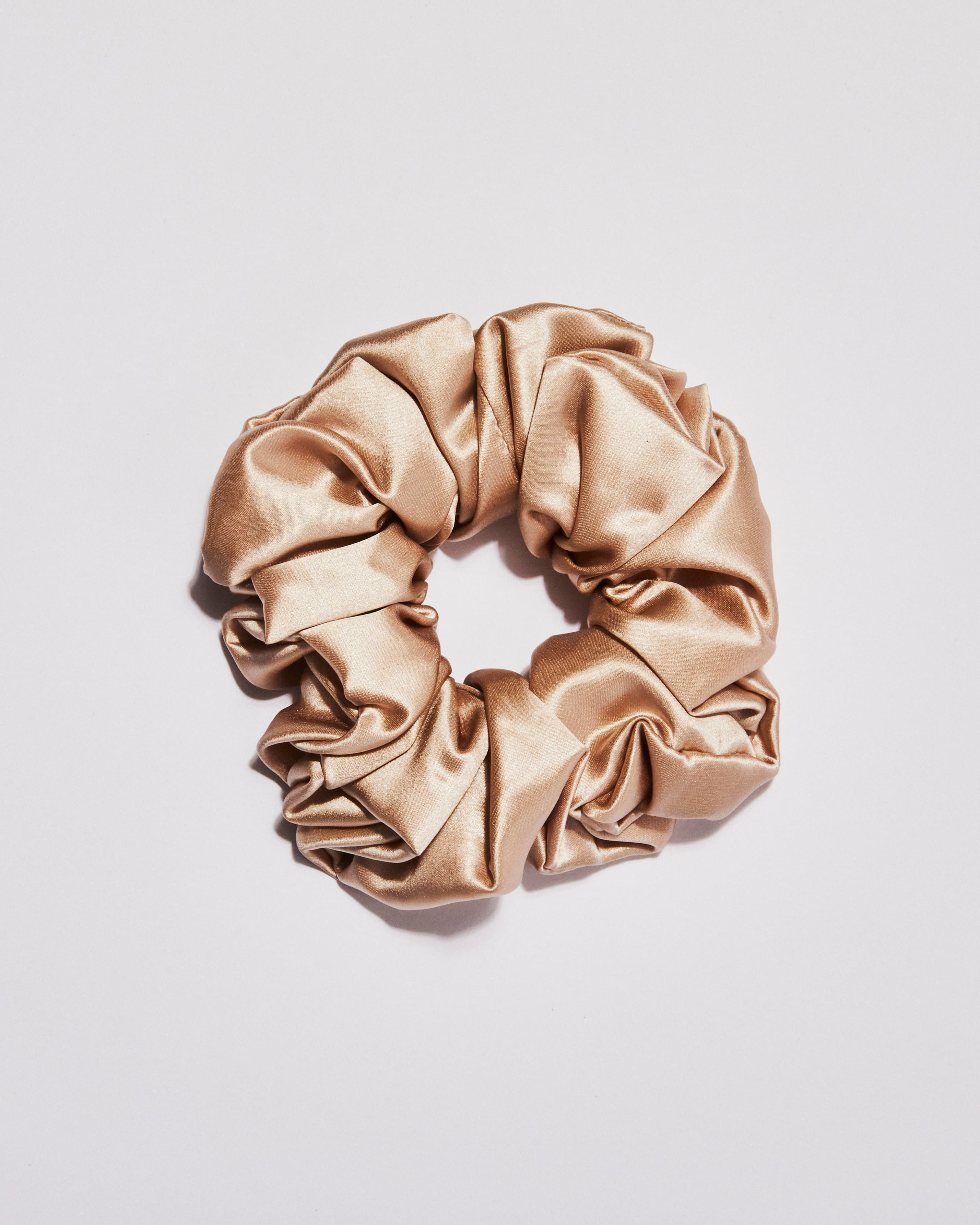 The Big Silk - Wholesale Scrunchie - Women's - Large Organic Silk Scrunchie - Luxurious Pleated Design2