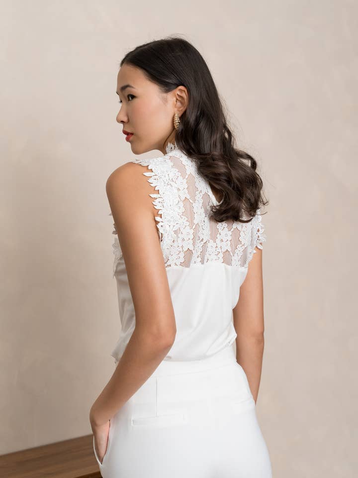 LULUMARY – wholesale Blouse – Women’s – Top with lace H69411