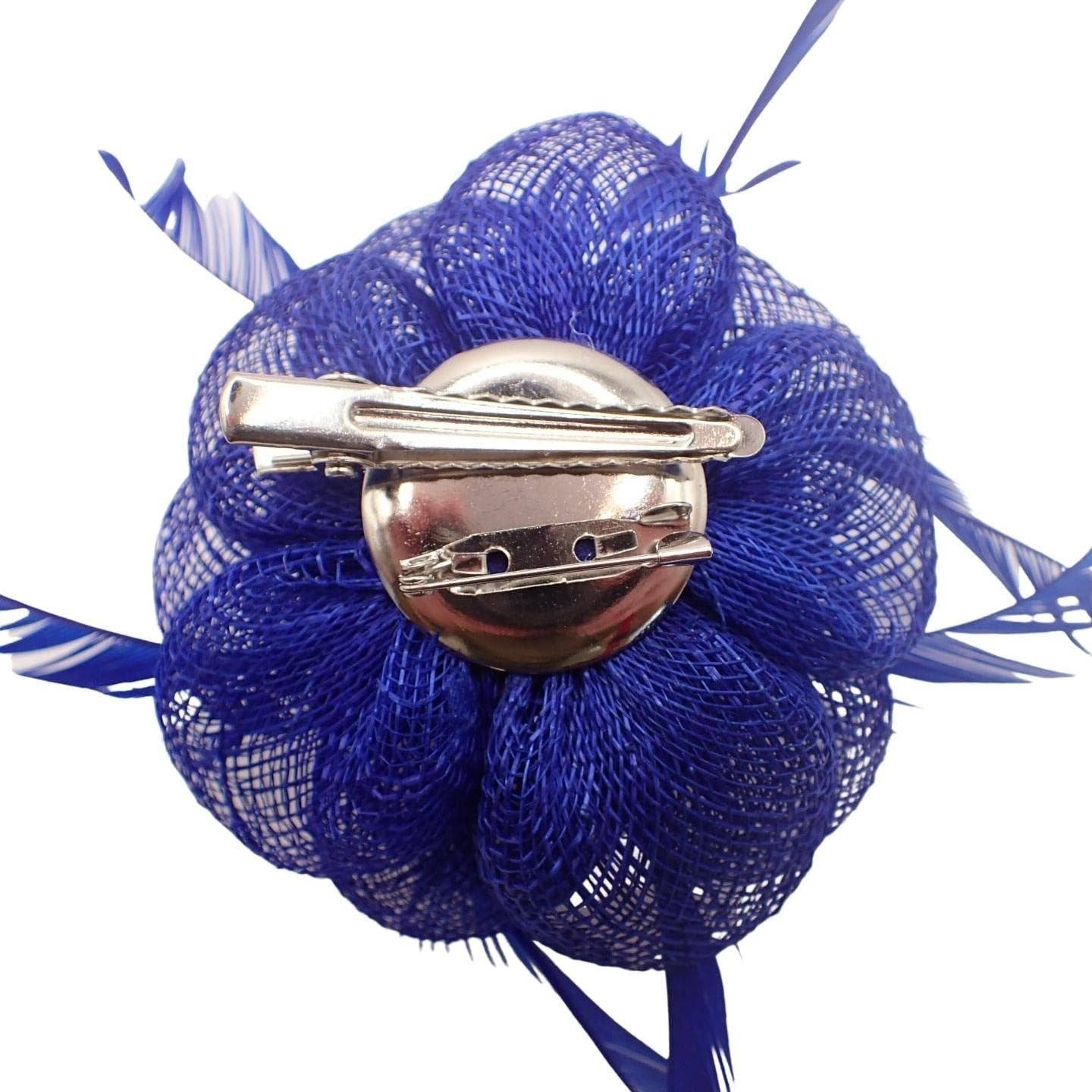 Topkids Accessories - Wholesale Fascinator Hat - Women's - Fascinator Hair Clip Fascinator Flower Hair Clip Fabric Flower Clip Wedding Fascinator Wedding Corsage Flower Fascinator On Clip & Brooch Pin For Women, Ladies, Girls5