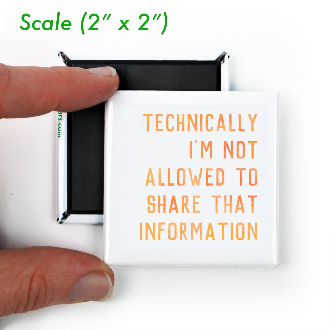 A Zillion Dollars - Wholesale Magnet - There Go The Men, Screwing Up The World;  Feminist Magnet1