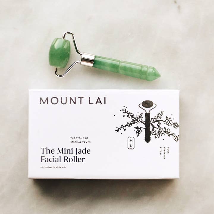 Mount Lai - Wholesale Face/Beauty Roller - The De-Puffing Mini Jade Facial Roller