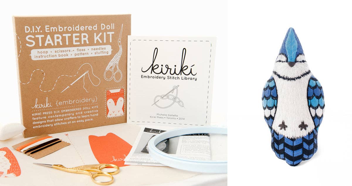 Kiriki Press - Wholesale Embroidery/Cross Stitch Supplies - Embroidery Starter Kit2