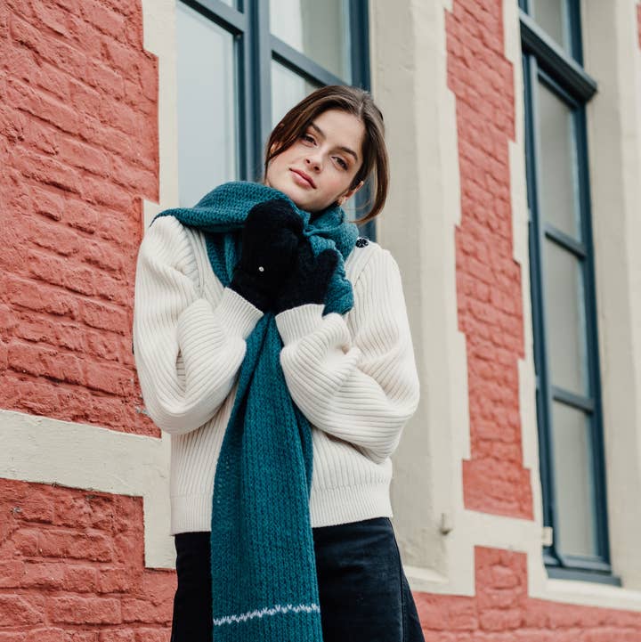 Crafts by Solid - Wholesale Scarf - Women's - Tracey Scarf Essential FW22- 100% alpaca16