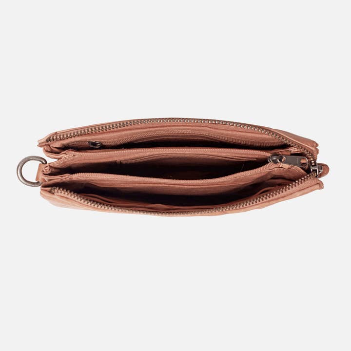 Amsterdam Heritage Leather Belts, Bags, Jackets & Apparel - Wholesale Crossbody Bag - Women's - Murk | Full Grain Leather Crossbody Bag Women with Strap24
